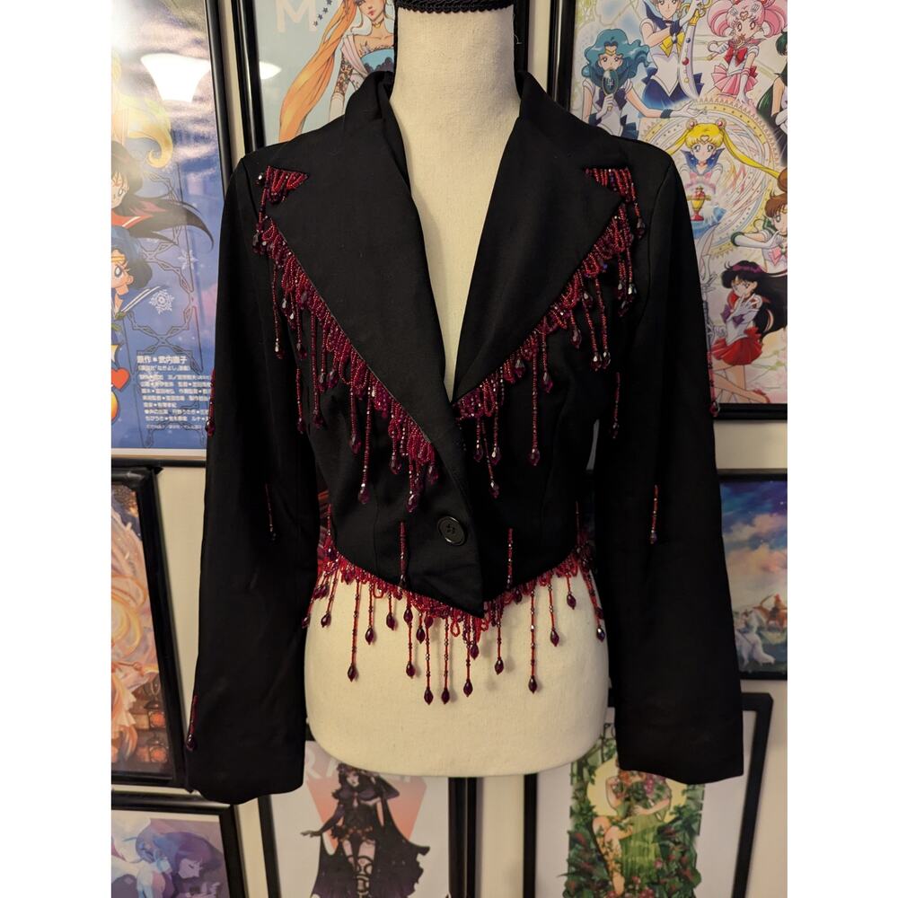 Foxblood Shop Blood Drip Blazer NWT Sz M